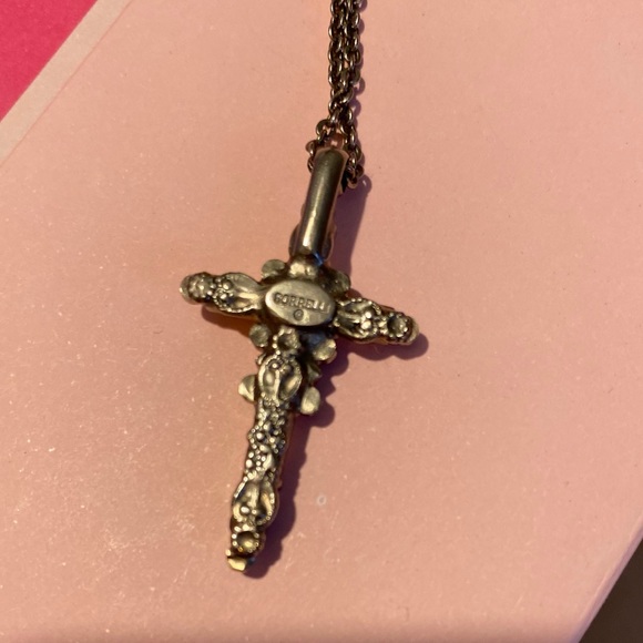 SORRELLI Crystal Cross Pendant NIQUEA.D NWT - Picture 7 of 7
